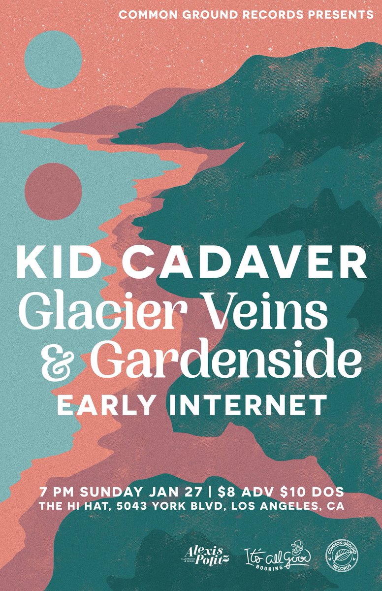 happy to announce this sick ass show we’re playing next month 🤠