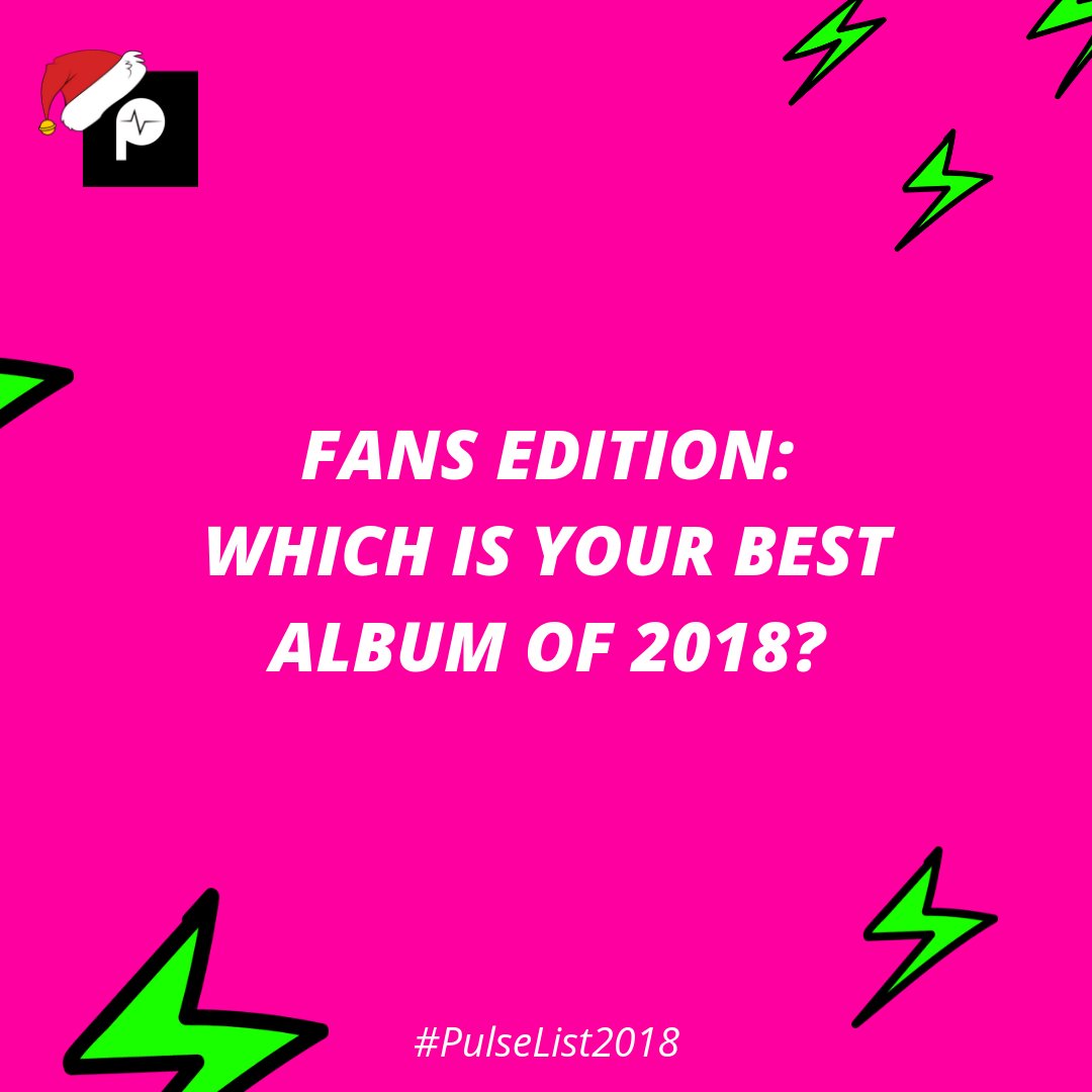 PulseGhana's tweet photo. Drop your favorite Ghanaian music album of 2018?👇👇

#PulseGhana #PulseList2018 #PulseFansList2018 #AlbumOfTheYear #Music https://t.co/WpejHBF7th