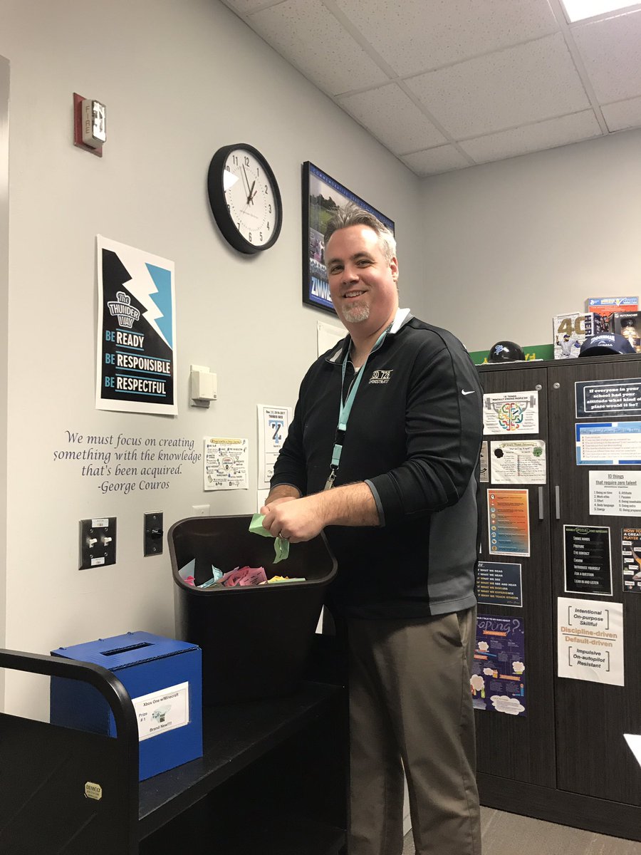 ZHSActivities's tweet photo. The Thunder Buck Raffle is happening now! https://t.co/WPdpLWZYgj