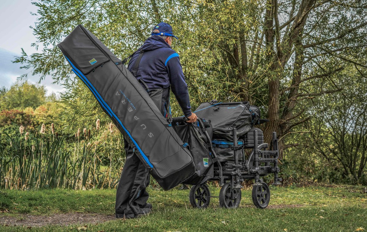 Have you see our NEW Supera Luggage yet??? The whole range is out now available from most Preston stockists! #prestoninnovations #matchfishing #fishing #coarsefishing #supera #luggage #outnow