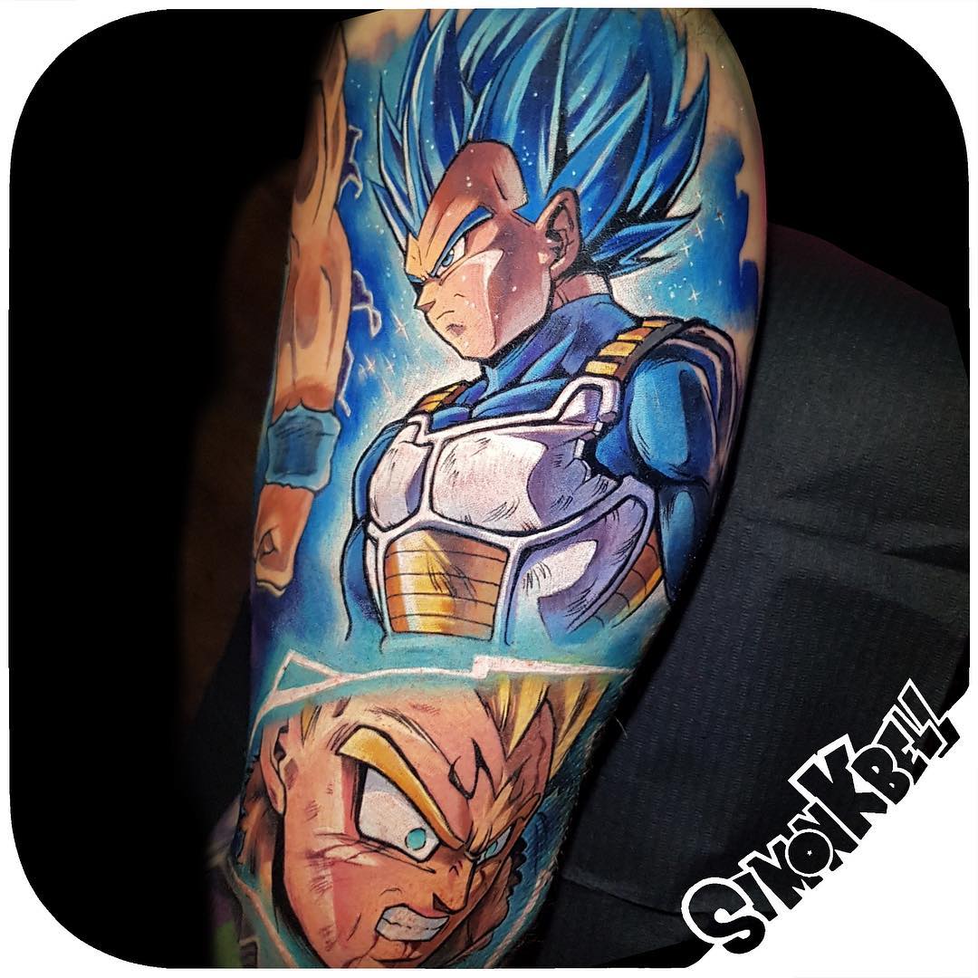 Killer Ink Tattoo On Twitter Awesome Vegeta Themed Piece By.