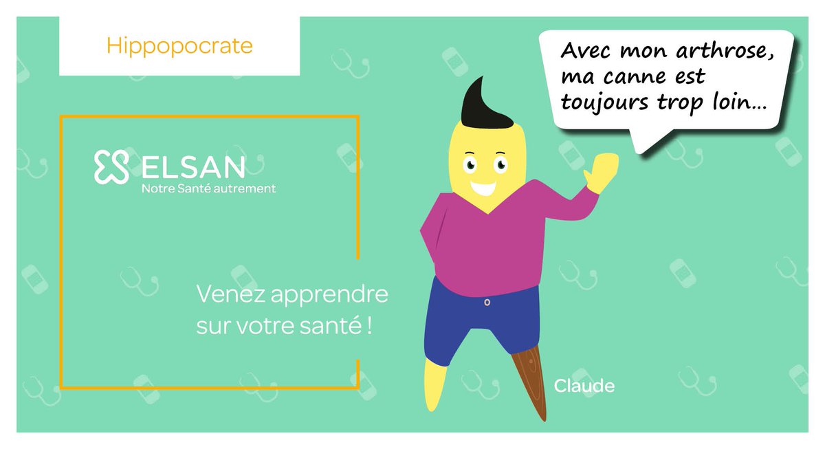 [#PREVENTION] Le saviez-vous ?
L'#arthrose de la #hanche est une usure puis une destruction du cartilage de l'articulation du haut de la cuisse.
En savoir plus sur #Hippopocrate apps.facebook.com/686634595031428
