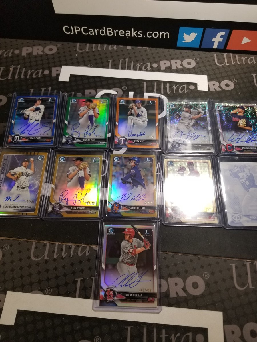 CJPCardBreaks's tweet photo. 3 case player break https://t.co/5C9eYxUima