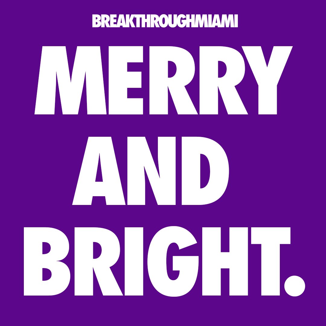 BreakthroughMia's tweet photo. Warmest wishes to our Breakthrough Miami village β you make everything Merry and Bright. #ChangingLives #CreatingLeaders #BreakthroughMiami #BreakthroughScholars #BreakthroughCollaborative #MiamisOpportunityGenerator #Education #BTM18 #ItTakesaVillageandMe https://t.co/MYKnyE9UvE