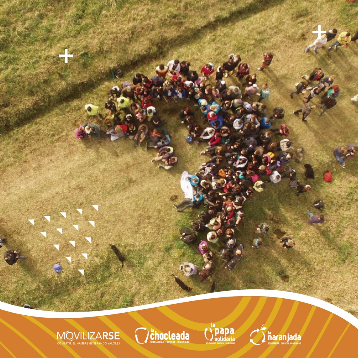 Reunimos la solidaridad de los Productores, de las instituciones Escolares, de las empresas y de la comunidad. Te invitamos a #serparte de #MovilizaRSE para alcanzar una Sociedad con menos hambre y más valores. #valoresquealimentan