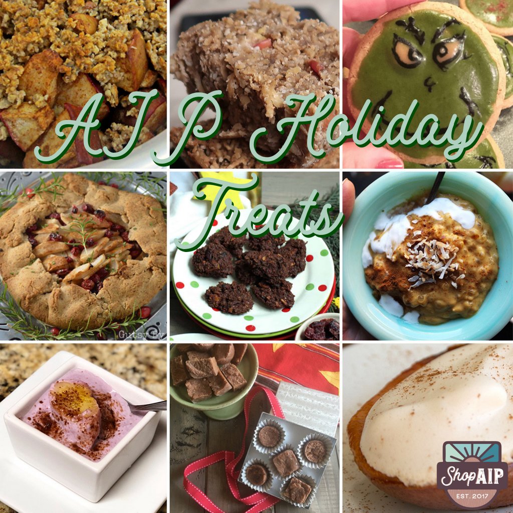 shopaip's tweet photo. Need some ideas for paleo AIP sweet treats for your next holiday celebration? Here are 10 delicious dessert recipes to give a try! https://t.co/SHRSV5unaf 
.
.
#ShopAIP #recipes #glutenfreelife #desserts #christmas #PaleoAIP #Paleo #PaleoAutoimmune #AutoImmuneProtocol #AIPFood https://t.co/cqZLWzsSXJ
