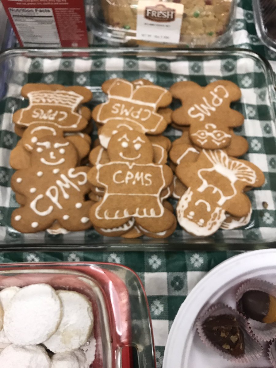 DrShanAnderson's tweet photo. Cedar Park parents are the best! This cookie exchange is amazing! Thank you so much. #CedarParkPride #BSD https://t.co/AiOCHjaaTE
