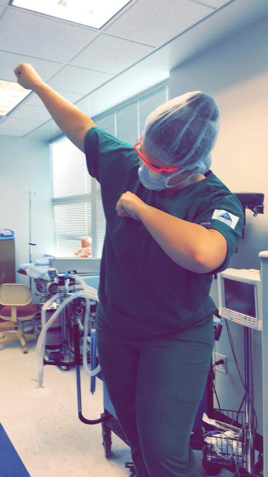 WomensFootbal14's tweet photo. This weeks WFW's Super Woman is @veagles92 of the North Florida Pumas. A CST ( Certified Surgical Technologist) and Center of the Pumas. #11

#pawsoutclawsout #touchdownpumas https://t.co/veipMrwNY9