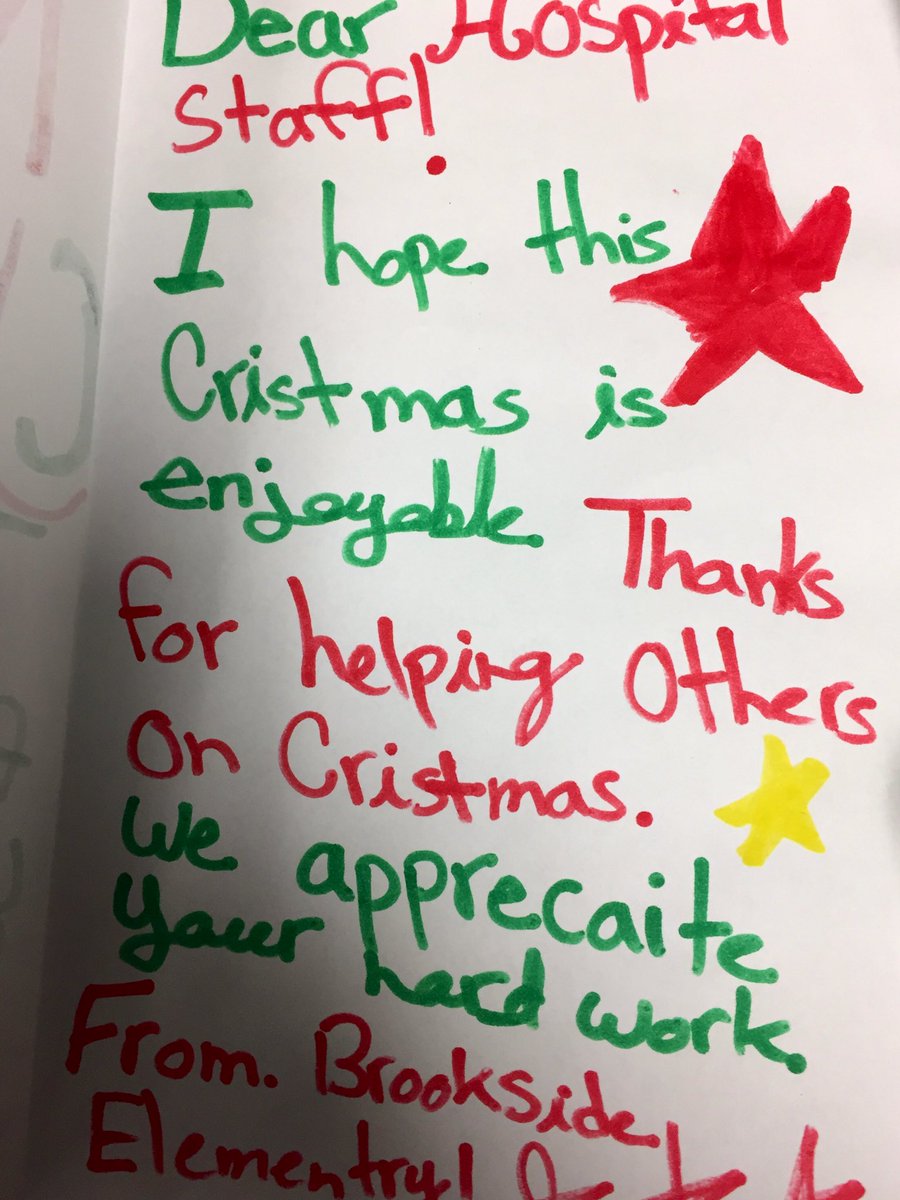 Howdensclass's tweet photo. Looking forward to delivering our Christmas cards to hospital staff working on Christmas Day!!  🎄🎄#practisekindness #gratitude #sd36learn https://t.co/mObv8UiJw7
