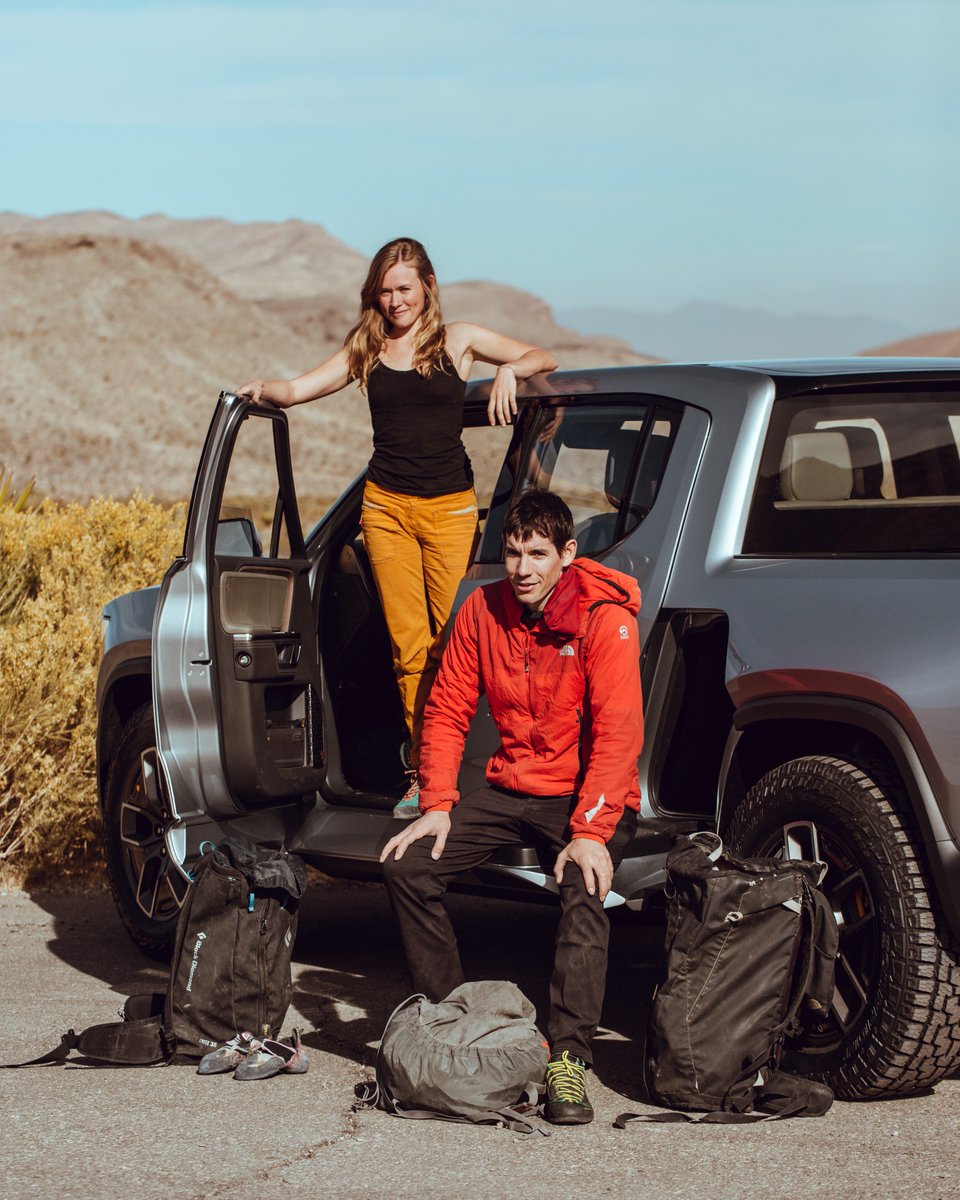 #TeamRivian is growing. World, meet our new partner and favorite climber, <a href="/AlexHonnold/">Alex Honnold</a>. Read more about our collaboration with one of the world’s greatest adventurers here: stories.rivian.com/meet-alex-honn…