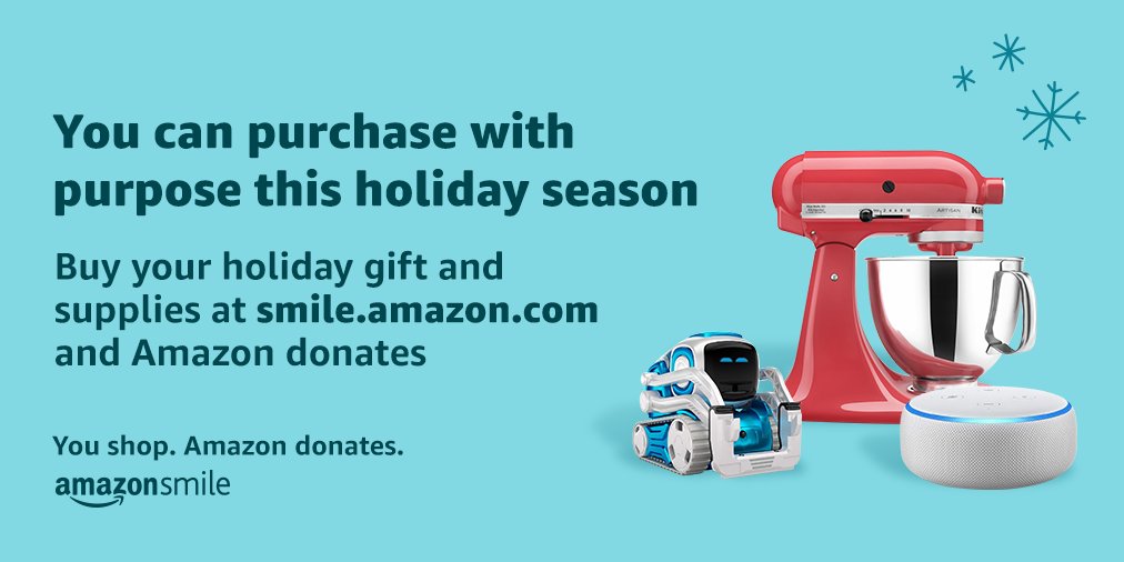 Health_Missions's tweet image. Only 5 more days of shopping! Visit smile.amazon.com to do your holiday shopping and contribute to Health Missions today!