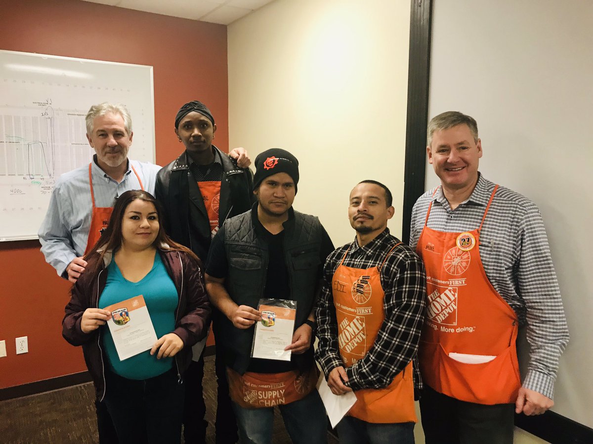 Andrew C (@andrewc_hd) on Twitter photo Mira Loma SDC 5645
#recognition to some awesome 5645 associates!
Great job Jamal, Crystal, Alex, and Edi! Keep bleeding orange!
<a href="/paullarkinhd/">Paul Larkin</a> @THDJon_RHRM <a href="/thdmikemcd/">Michael McDade</a> <a href="/Jimmyhayes6007R/">Jimmyhayes5645</a> <a href="/AdriannaMedin17/">Adrianna Medina</a> Mira Loma SDC 5645
#recognition to some awesome 5645 associates!
Great job Jamal, Crystal, Alex, and Edi! Keep bleeding orange!
<a href="/paullarkinhd/">Paul Larkin</a> @THDJon_RHRM <a href="/thdmikemcd/">Michael McDade</a> <a href="/Jimmyhayes6007R/">Jimmyhayes5645</a> <a href="/AdriannaMedin17/">Adrianna Medina</a>