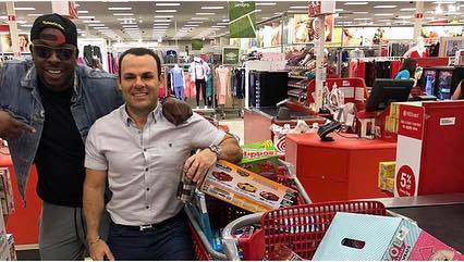 Its that time to give! Out on a #ToyDrive #ShoppingSpree!