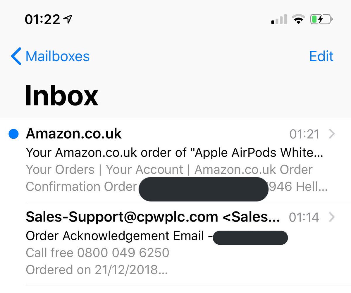 9Cryptic's tweet image. There’s no way bro I got so stoned and decided to order a pair of Apple AirPods then forgot and did it a second time 🤦‍♂️