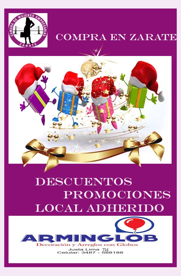 MezMujeres's tweet photo. Amiglob, Justa Lima 716 es un local Adherido a Descuentos o Promociones, Compra en tu Ciudad Compra en Zarate #MesNavideñoZarate https://t.co/koE5WK794R