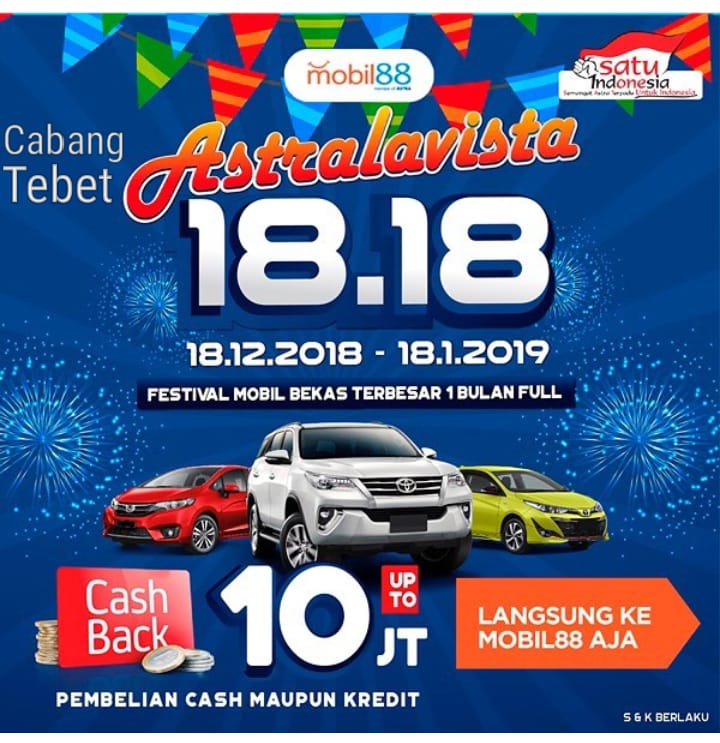 Festival #MobilBekas Terbesar 1 Bulan Full info lengkap instagram.com/mobil88tebet #Mobil88tebet tlp 0218308888
