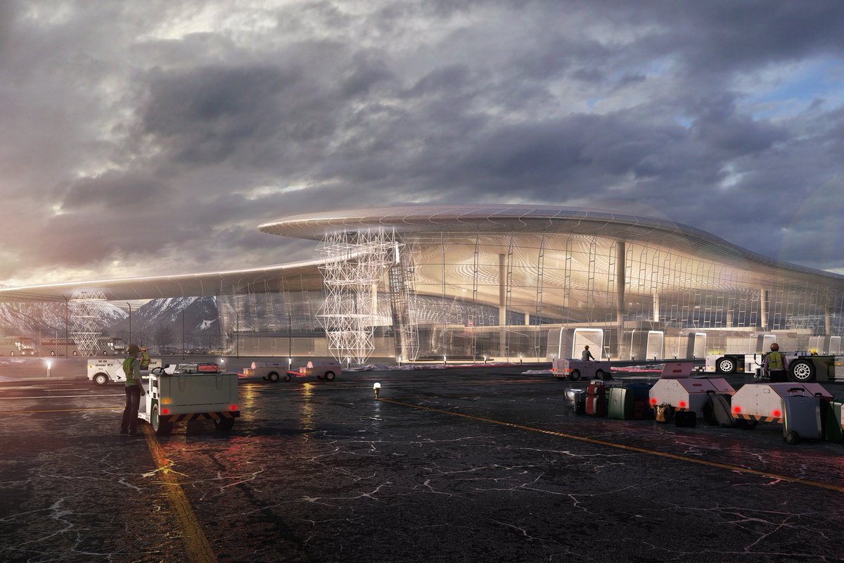 Gelendzhik Airport by Studio Fuksas. bit.ly/2A88dv2 https://t.co/vQrjDLSDnv