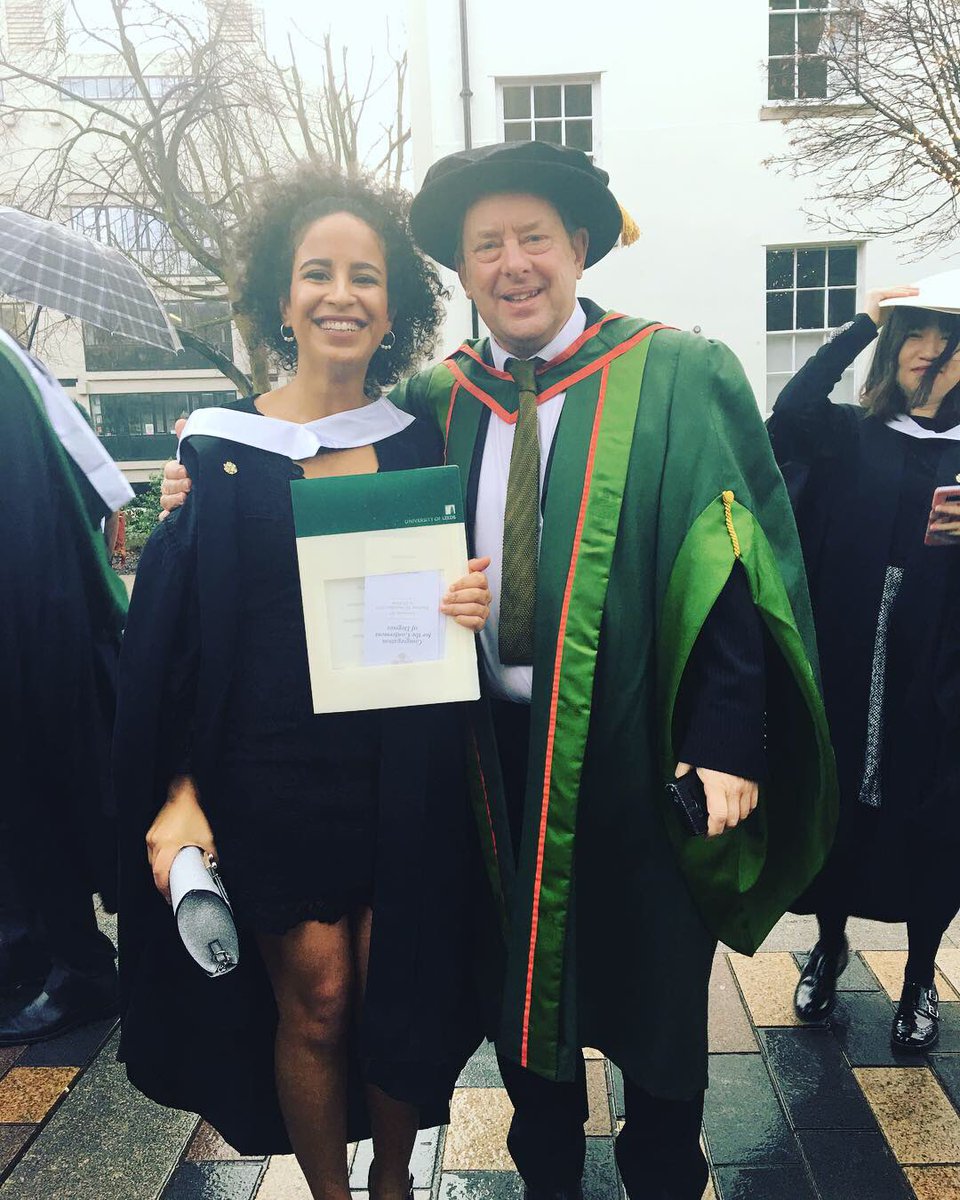 HaleemahAlaydi's tweet photo. Today marks the end of my academic year at the @UniversityLeeds and @PCI_UniofLeeds. Iโm grateful to @GarryLyons2 and Adam Strickson for their unfailing academic support and assistance throughout the year. A special gratitude goes out to @cheveningfco. #LeedsGrad18 #leedsuni https://t.co/YSh99VklDi