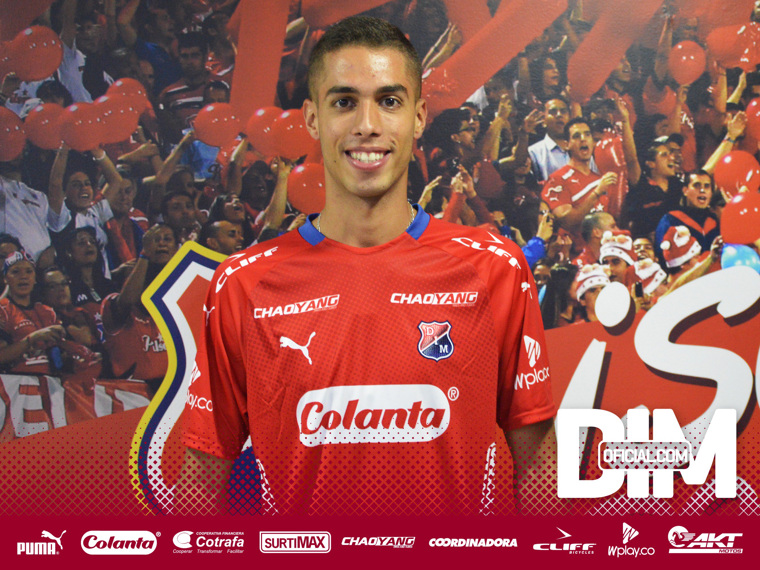 DIM on Twitter: "⚽ #PlantelProfesionalDIM | 🔴🔵👏 Ya debutó en primera  división y fue figura del Sub 20 semifinalista del #TorneoNacional y del  campeón de la Primera A en la @AntioquiaLAF. Jaime