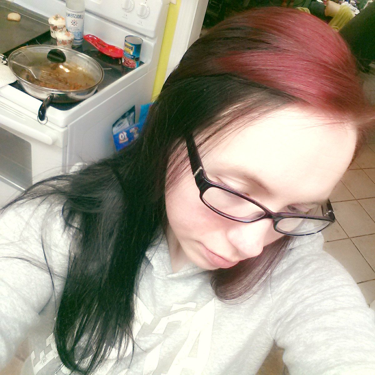 Hex Girl On Twitter Half Black Half Red Blonde With Pink