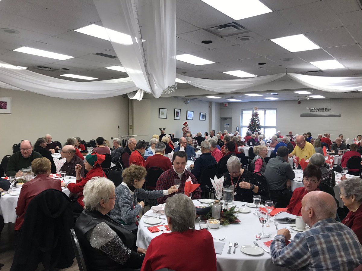 One day late to post this one. We were happy to once again serve South Gate Centre Christmas Luncheon. We are very proud sponsors of this amazing place !