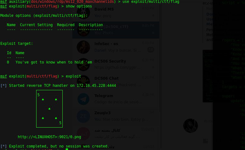 bitbl4ck's tweet image. #metasploitCTF First flag...!!! 😰