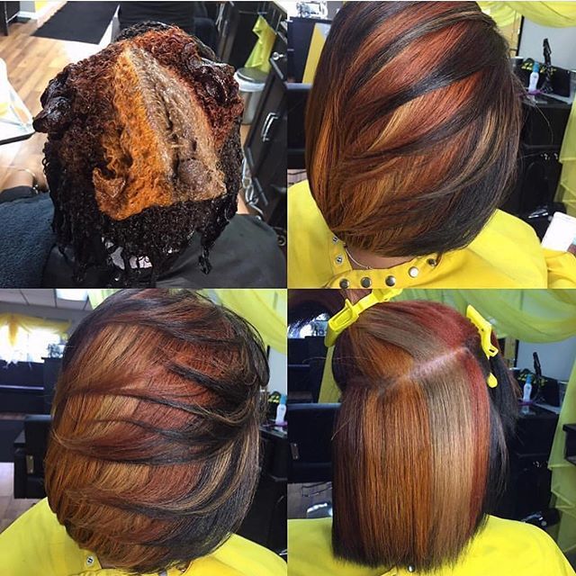 Voice Of Hair On Twitter This Color And This Silk Press Is