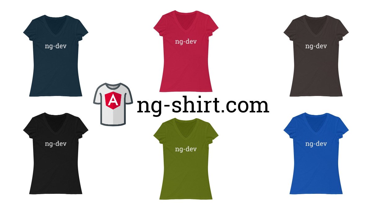 angularshirt's tweet image. ๐๐ Introducing the ng-dev V-neck Tee for Women!
๐ ng-shirt.com/listing/669080โฆ #Angular #Angular7 #Angular6 #WomenInSTEM #womenintech