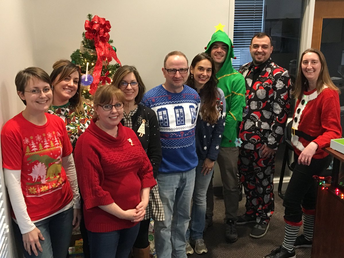 EngSoftware's tweet image. ESI in holiday sweaters!! Wishing you and yours a wonderful season.
❤️ the ESI team.