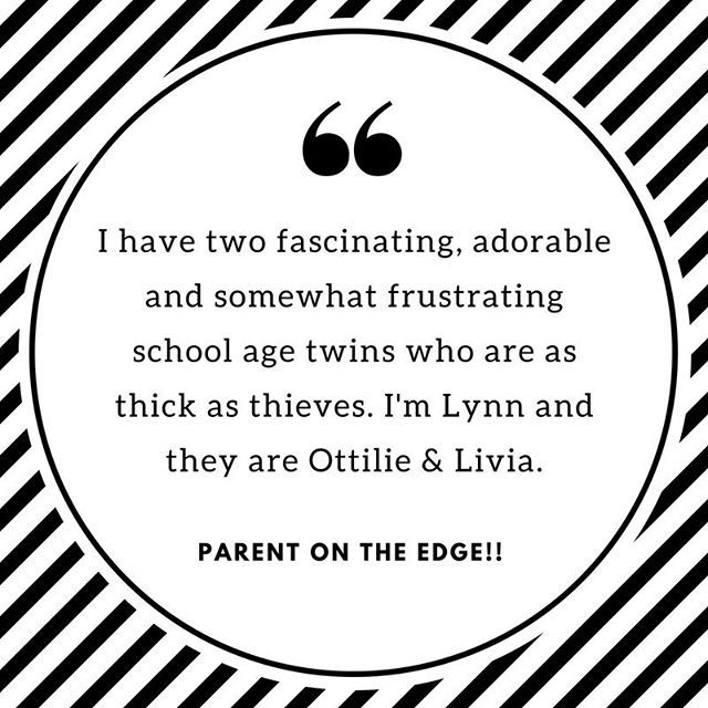 Think I'll always be a parent on the edge, how about you? Christmas and school holidays have the potential to tip anyone over! 😱😱 Having twins can be quite startling at first as such a huge amount of maintenance required just to keep them alive. I wa… ift.tt/2rN4NJl