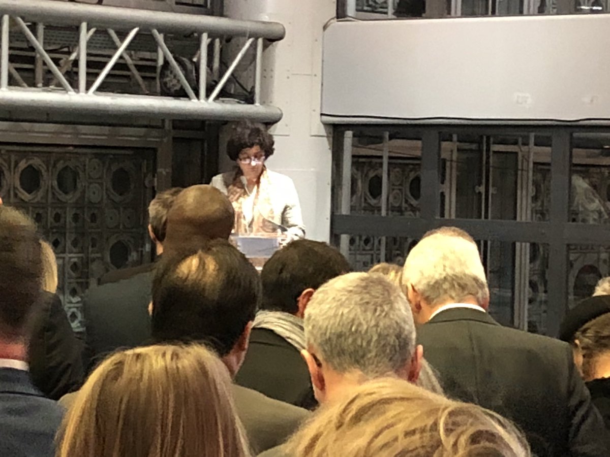 ChristelBeriot's tweet photo. Soirée annuelle de la CPU à L’IMA. Frédérique Vidal et Gilles Roussel, réélu aujourd’hui président de la CPU, nous parlaient ce soir de l’actualité et de l’avenir des universités @Fondation_UCP @universitecergy https://t.co/cFUBJjmTpH