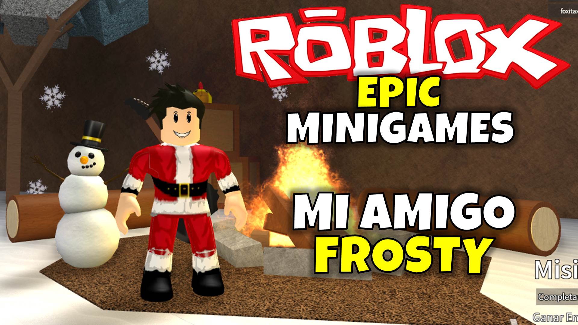 Rey Zerch On Twitter Mi Amigo Frosty Roblox Epic Minigames