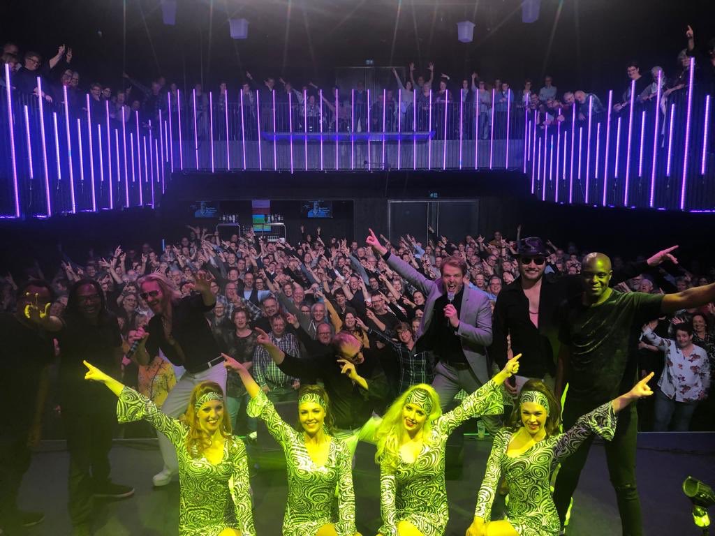 Great first <a href="/YouWinAgainShow/">You Win Again Show</a> in the Netherlands <a href="/grenswerkvenlo/">Poppodium Grenswerk</a> #beegees #theatre #tour