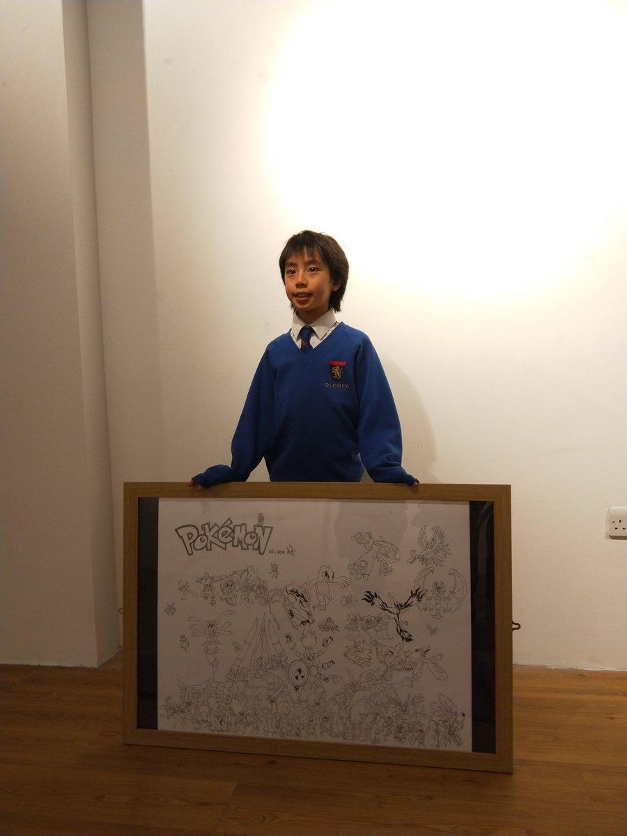 Hazeltheartist's tweet photo. Welldone to my son Noah for winning the Young.Artist.Award from the creative community exhibition organised by @GSSwansea ! its been amazing, keep it up Noah, fly! https://t.co/3J70FeQvW7