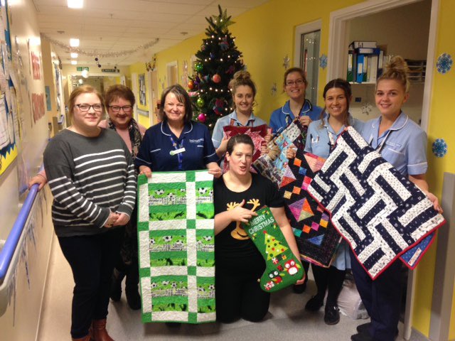RMCH_Ward85's tweet photo. What an amazing thing you do for us every year Jenny! Samuel will remain in our hearts and your blankets are always loved and cherished when we pass them on to the children/families! ❤️ Lots of love to your whole team xx #ward85family @RMCHosp @RMCHcharity https://t.co/vnkRdey4eY