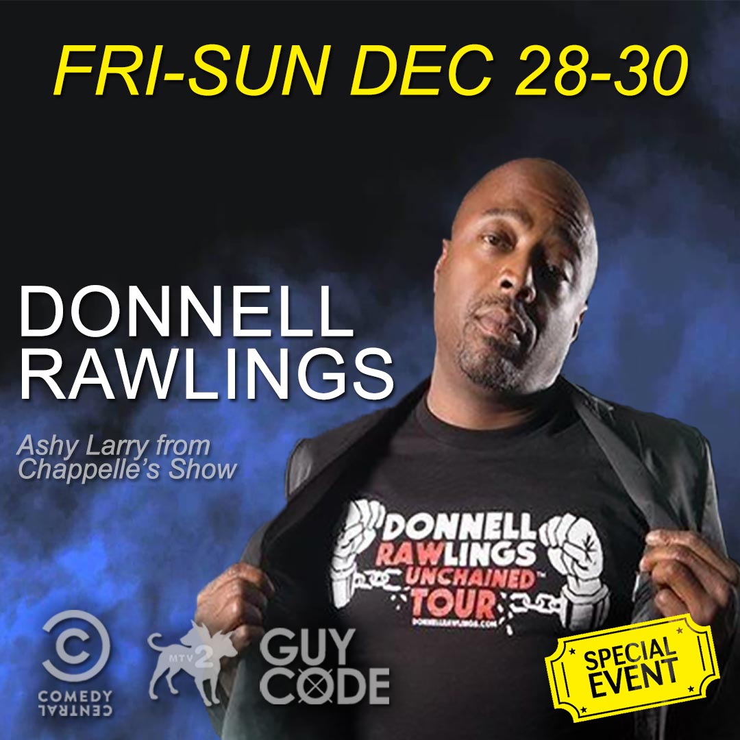 Look who's in the house the weekend after Christmas!!  <a href="/donnellrawlings/">Donnell Rawlings</a> 

Get those tickets at goo.gl/e1r85H