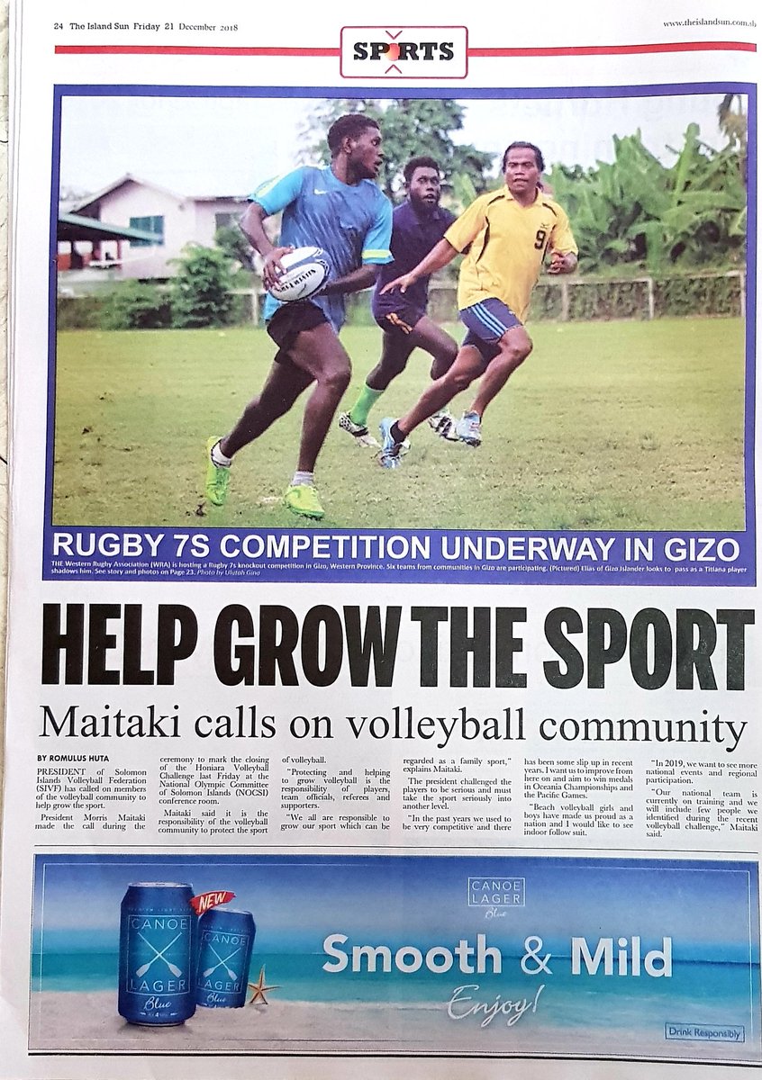 IslandsunN's tweet photo. In today's (Friday 21 December 2018) edition of #IslandSun Newspaper https://t.co/6sbme8kN2N