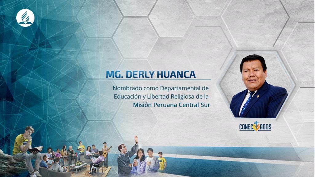 Queremos dar la bienvenida a nuestro flamante departamental de Educación y Libertad Religiosa de la #MPCS al Mg. Derly Huanca. Dios lo bendiga en su nueva responsabilidad.
