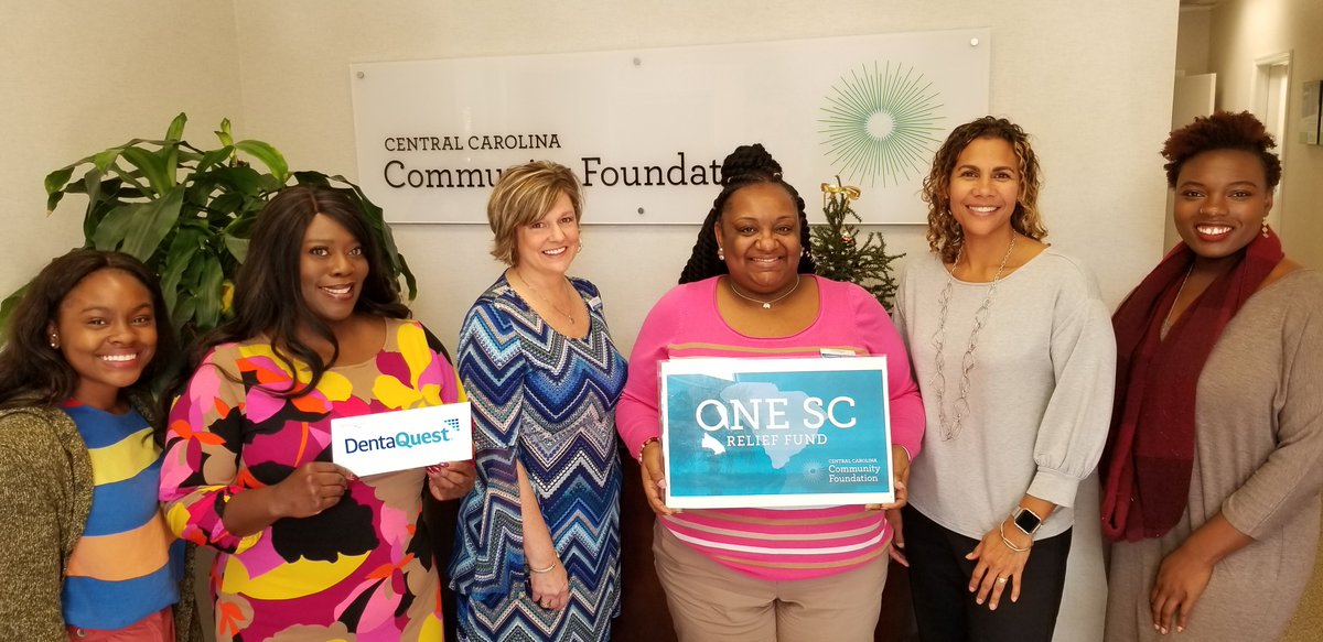 CCCFtweets's tweet image. Thank you @DentaQuest for your #OneSC Fund donation! We appreciate your commitment to helping the communities impacted by #HurricaneFlorence rebuild. #ThankfulThursday