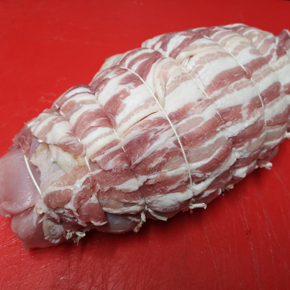 #turkeybutterfly wrapped in #streakybacon #Christmas #Turkey #deliciousmeat #freerange #Christmas #butchery #farmgate #farmers #tenterden #kent