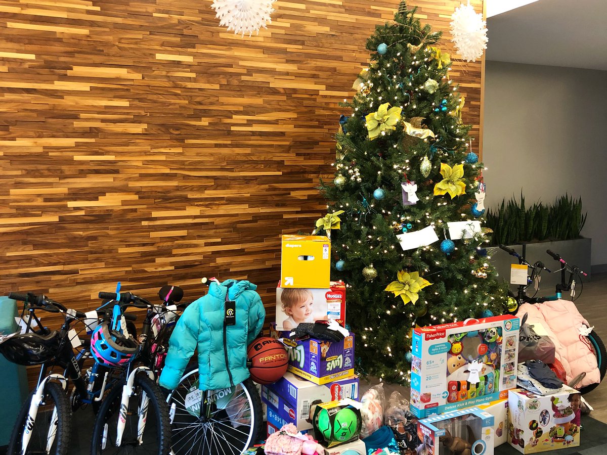 IvieInc's tweet photo. We’re happy to play Santa and donate to children who may not otherwise receive any gifts this year. And we’re proud of our associates’ giving hearts! https://t.co/I5eZm5nHGK