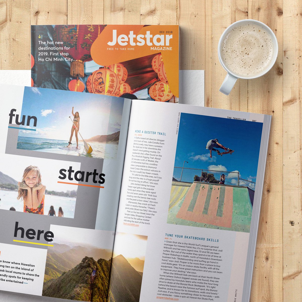 julieestrella's tweet photo. Excited to share @JetstarAirways Magazine's December issue, featuring an article focused on Oahu. I was interviewed along with some other Hawaii mamas about where we like to take our kiddos. Check it out https://t.co/BfZhPXZECe @suewhitewriter 🤙 #hawaiilife #lethawaiihappen https://t.co/m4RqTdXxIq