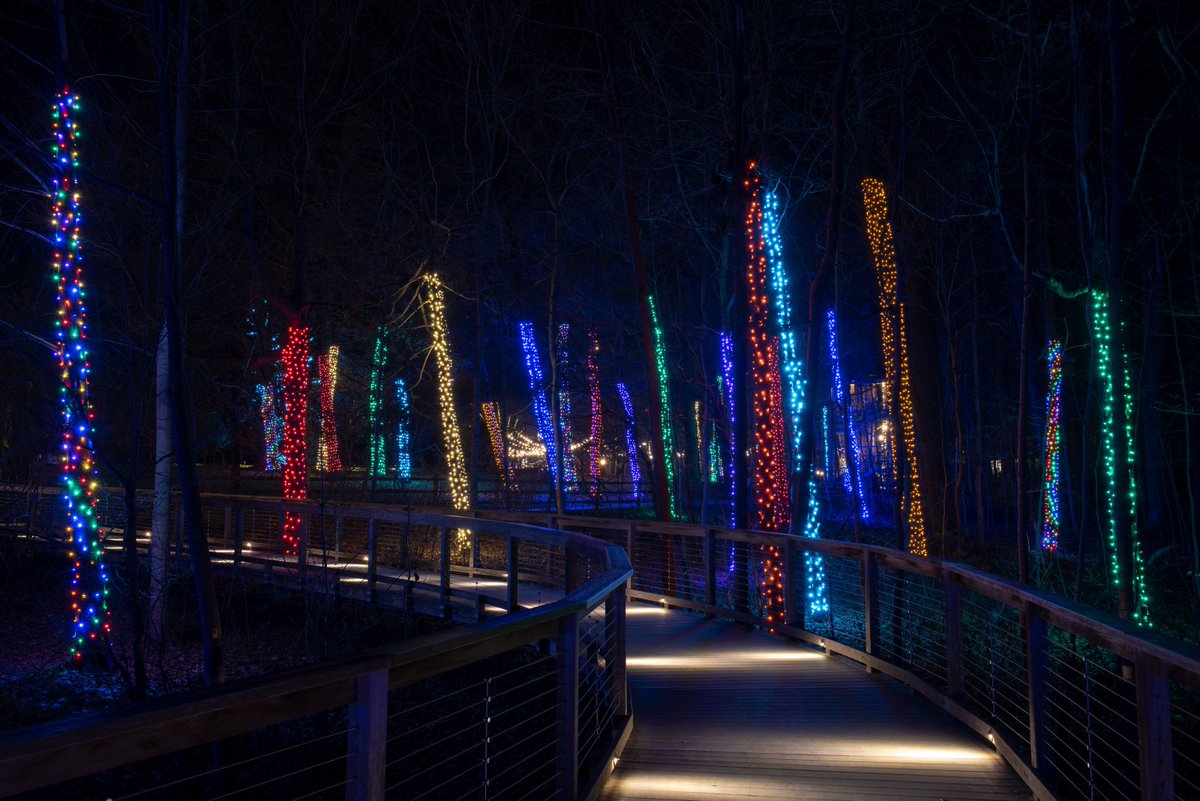 Longwood Gardens On Twitter A Forest Of Rainbow Trees Floating