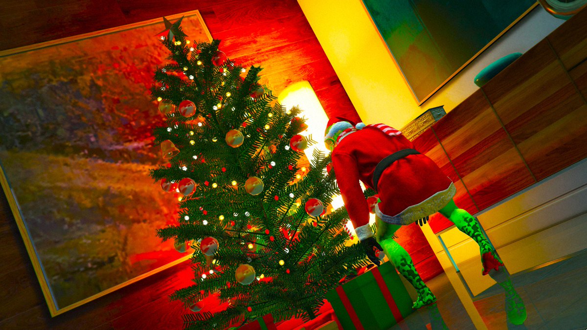 I will steal your gifts ! #RockstarGames #GTAOnline #SnapmaticArt #Snapmatic #ArenaWarDLC #arenawar #cristmas
