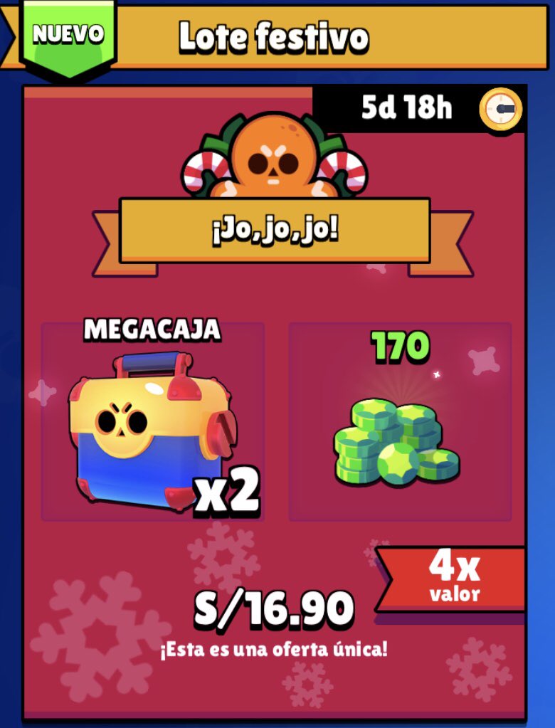 BrawlStarsPeru's tweet photo. Sorteamos las tres Ofertas.

- Retuit 🔃
- Me Gusta ♥️
- Seguir a @BrawlStarsPeru @SecryGamer 

Los sorteos se realizarán horas antes de la finalización de cada evento. https://t.co/bVUzFFvKpA