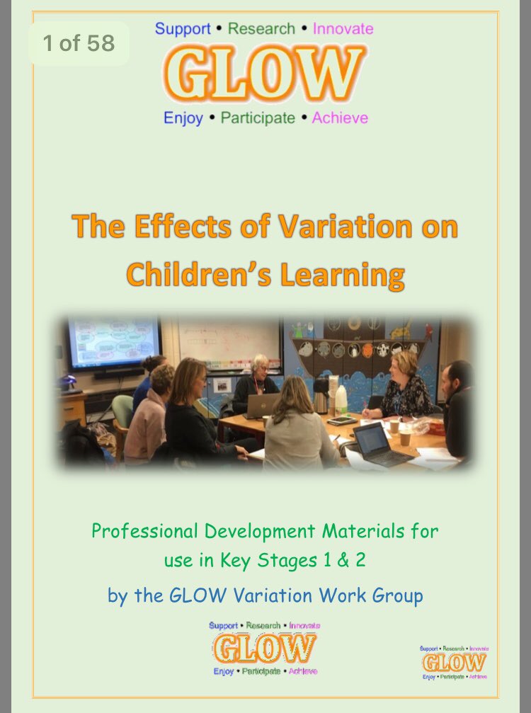 louiseseeley's tweet image. glowmathshub.com/resources.html @GLOWMaths @annemathswatson #variationtheory #variationworkgroup