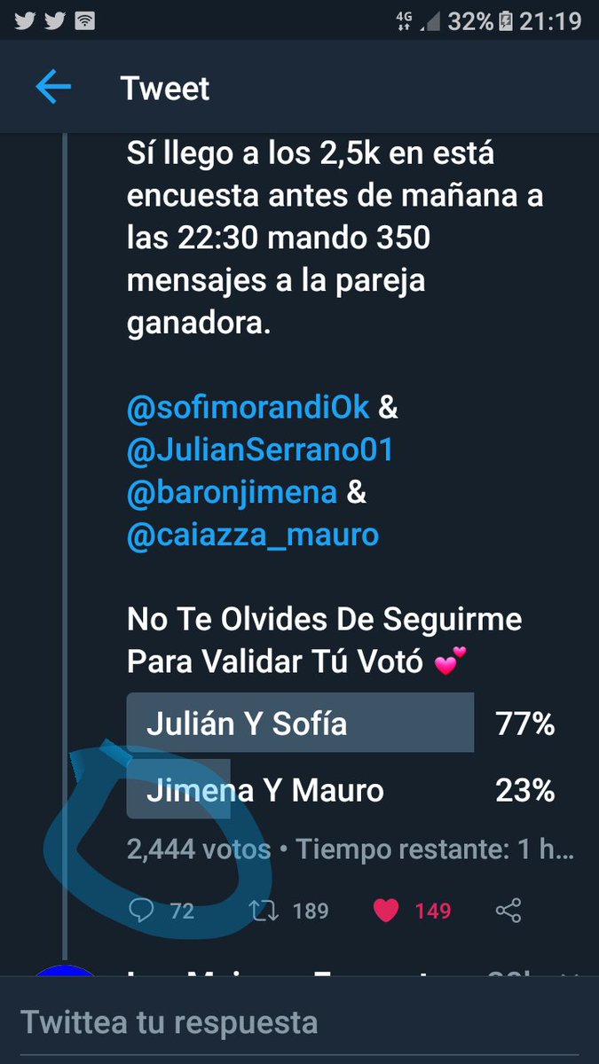 AriiEncuestas3's tweet photo. @Caromerlo9 ¿Vos decis que llegaron? https://t.co/h728GcL3Oh
