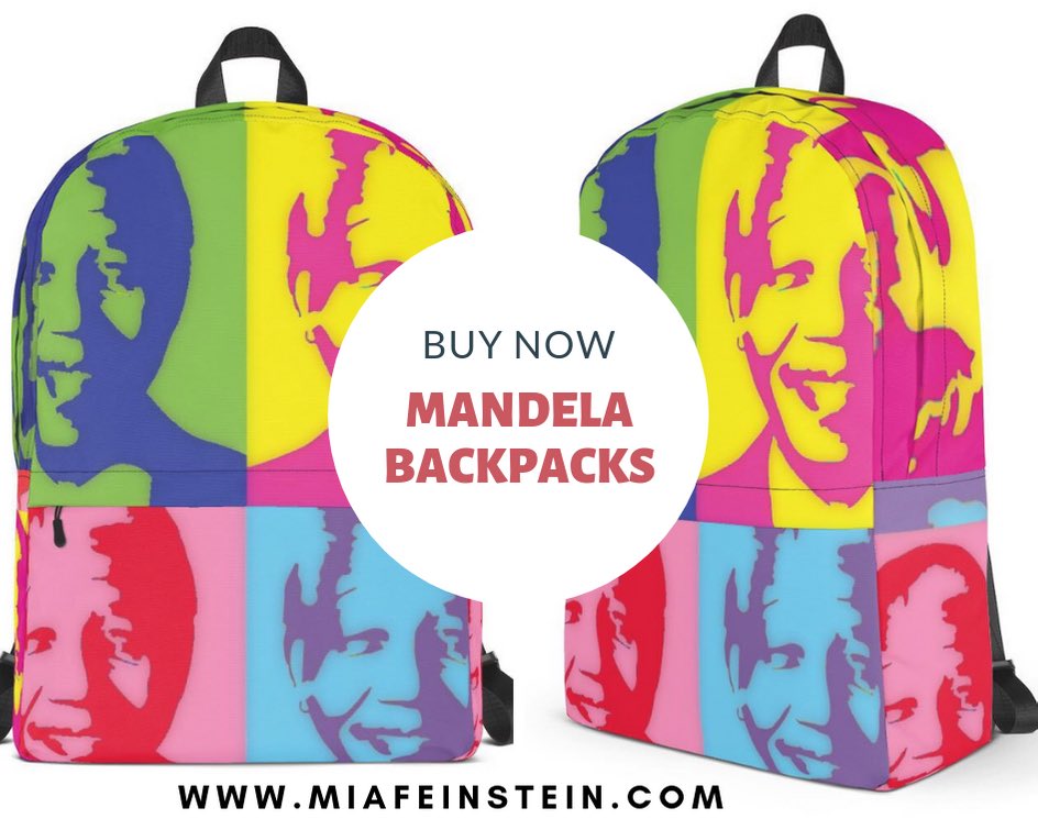Mandela will always have your back. Buy these exclusive Mandela Backpacks now !!! Go to miafeinstein.com <a href="/Trevornoah/">Trevor Noah</a> <a href="/liezelv/">Liezel V 🦒</a> <a href="/TheLaurenFoster/">JUST ANOTHER GIRL</a> <a href="/Oprah/">Oprah Winfrey</a> @oprahmagazine <a href="/MichelleObama/">Michelle Obama</a> <a href="/CharlizeAfrica/">Charlize Theron</a> <a href="/TheEllenShow/">The Ellen Show</a> <a href="/thecoolhunter/">thecoolhunter</a> <a href="/NaomiCampbell/">Naomi Campbell</a> <a href="/KimKardashian/">Kim Kardashian</a> <a href="/KrisJenner/">Kris Jenner</a>