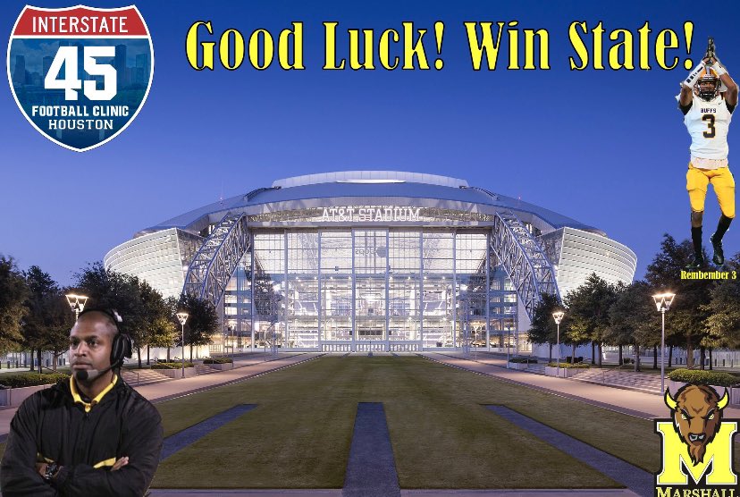 KHS_Cougars's tweet image. Good luck @MarshallBuffs the Cougs are cheering for you! @MHS_Buffs thank you for representing Fort Bend. We are so proud. #DoItForDR3W #FortBendlove #R3MEMBER3 #CougssupportBuffs