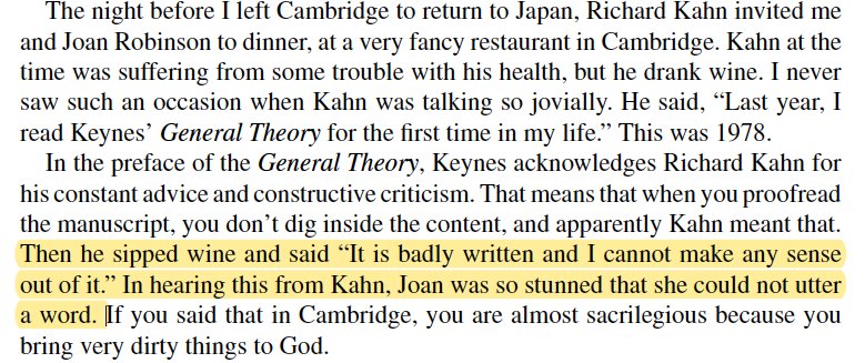 (Also, Kahn was blaspheming at dinner, which Uzawa enjoyed a lot).